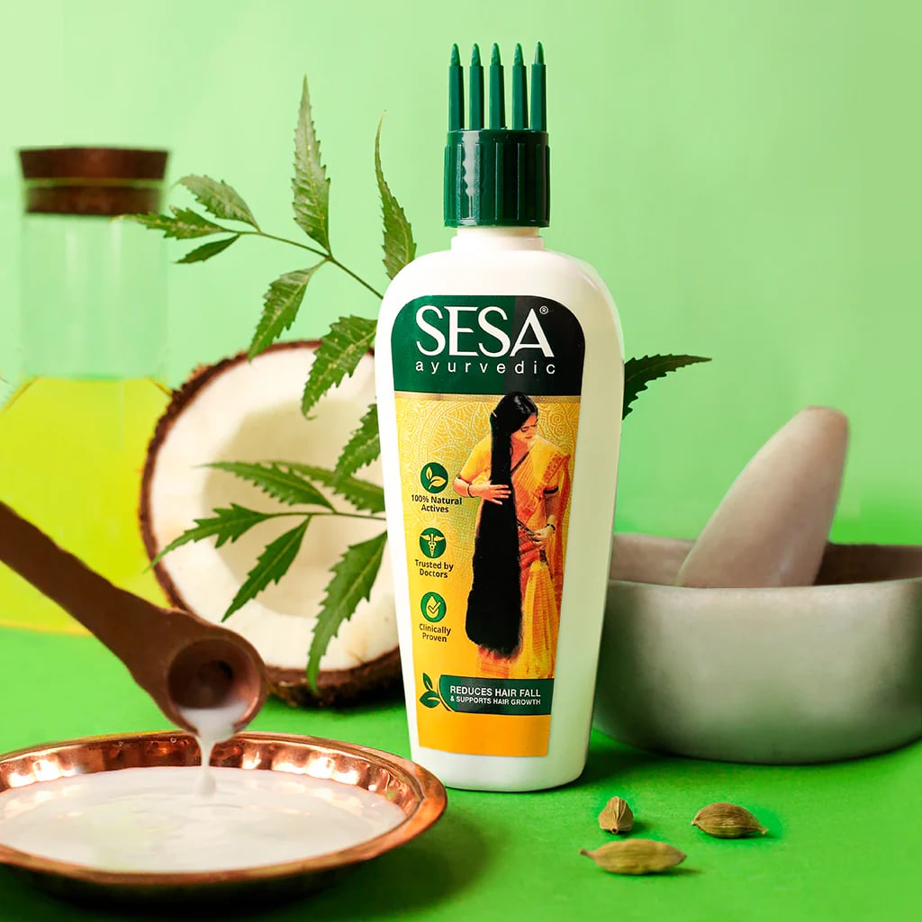Sesa Ayurvedic Anti-Hair Fall Oil 180ml - Image 2