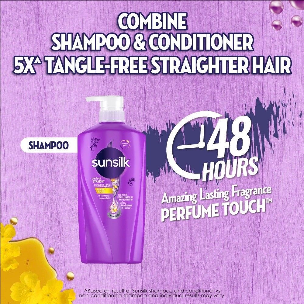 Sunsilk Perfect Straight Activ-Infusion Shampoo 625ml - Image 3