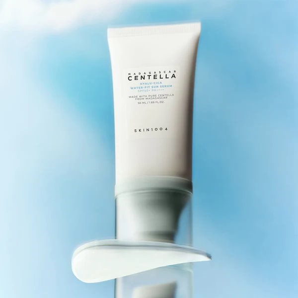 SKIN1004 Madagascar Centella Hyalu-Cica Water-Fit Sun Serum SPF50+ PA++++ 50ml - Image 4