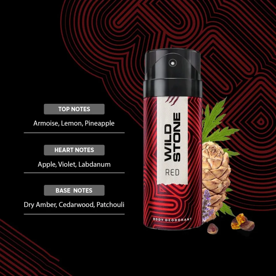 Wild Stone Red Body Deodorant - Image 2