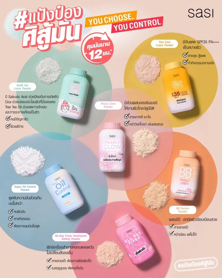 Sasi Loose Face Powders 50g - Image 2