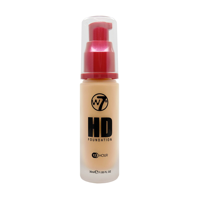 W7 12 Hour Hd Foundation (Honey) 30ml