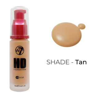 W7 12 Hour Hd Foundation (Tan) 30ml