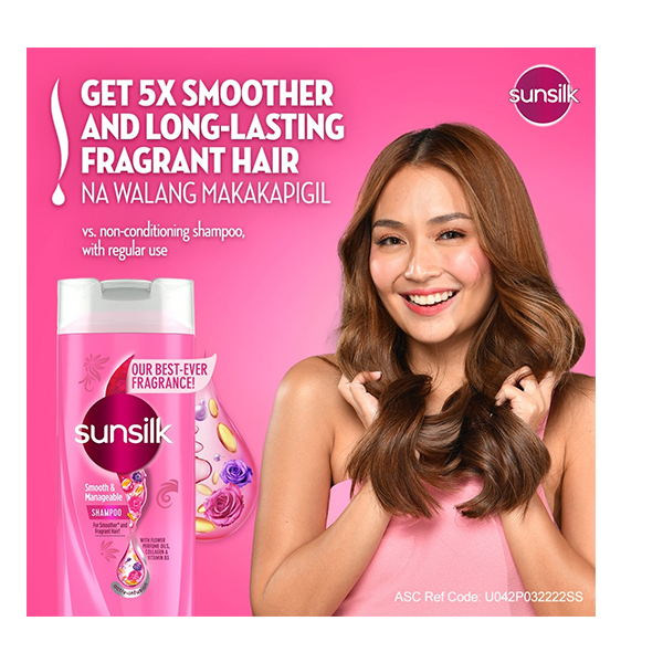Sunsilk Smooth & Manageable Shampoo 160ml - Image 2