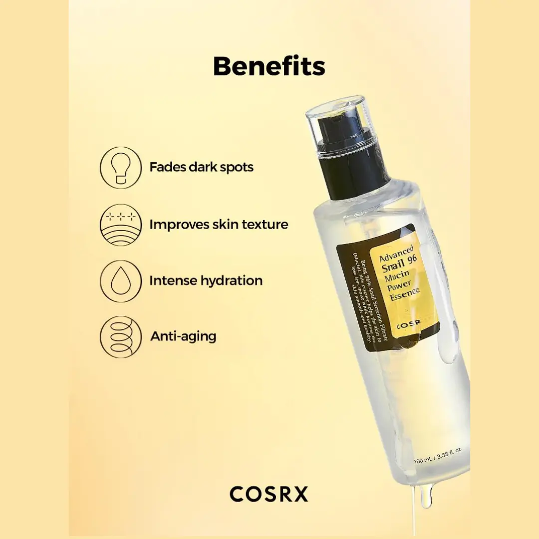 Cosrx Advanced Snail 96 Mucin Power Essence 100ml - Image 4