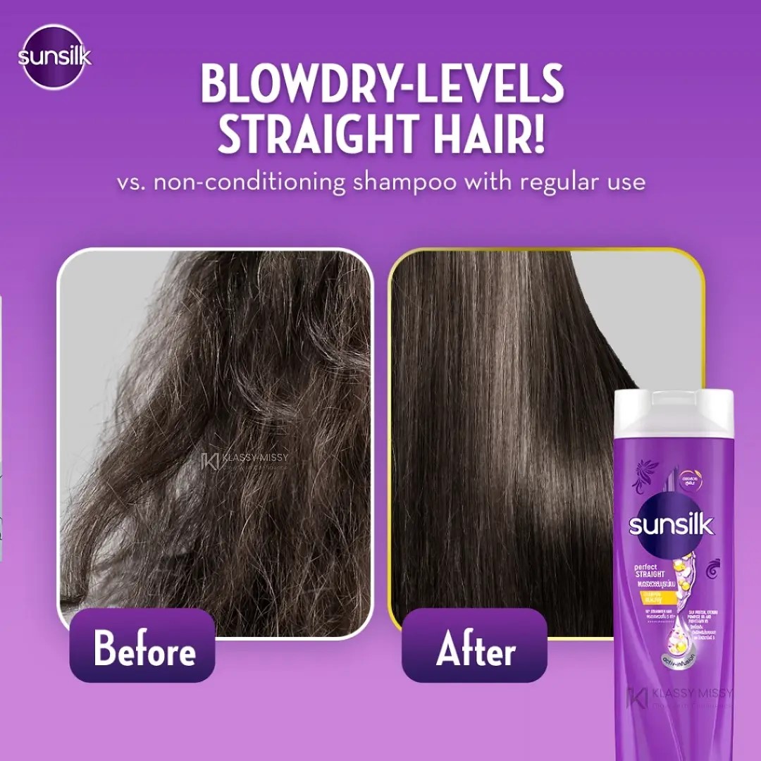 Sunsilk Perfect Straight Activ-Infusion Shampoo 160ml - Image 3