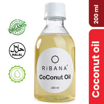 Ribana Organic Coconut Oil - 200ml - Image 3