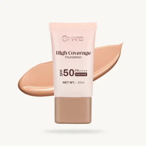 MARS High Coverage Foundation With SPF 50PA++++ UVA/UVB – 01 Ivory Glow