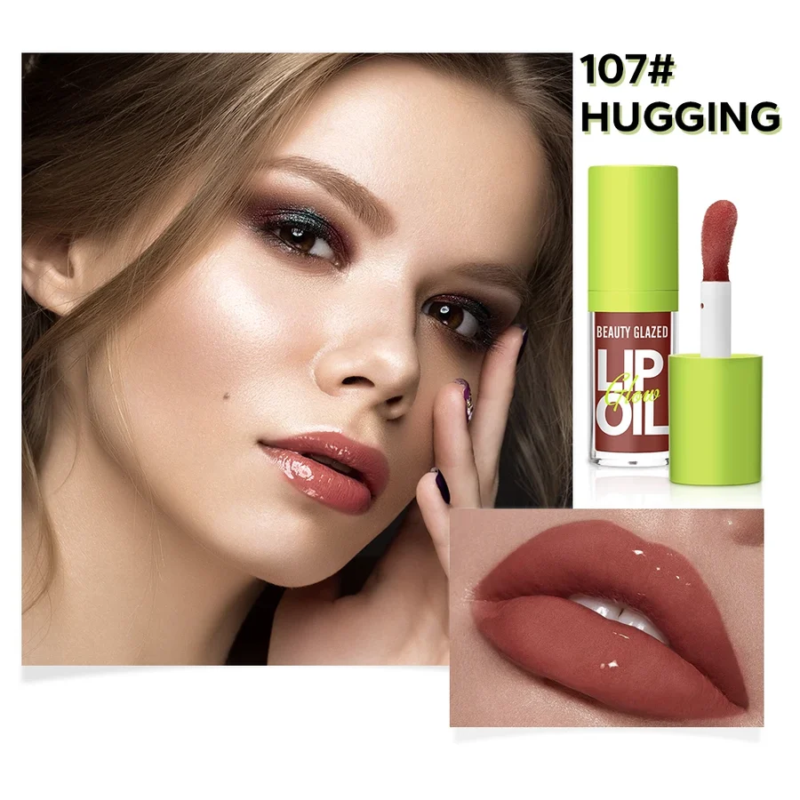 Beauty Glazed Glow Lip Oil - 107 Hugging - Image 2