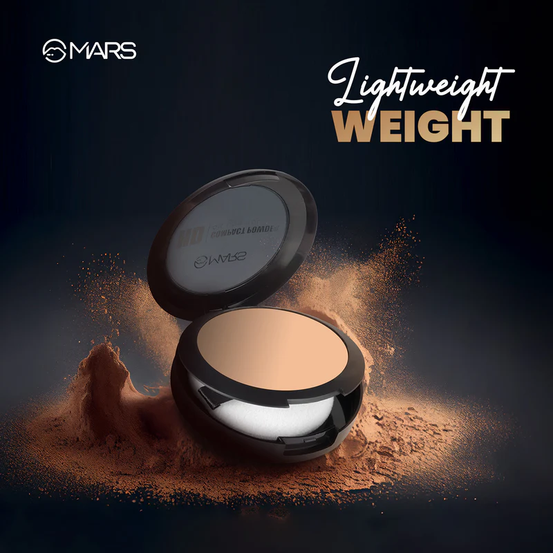 MARS HD Oil Control Compact Powder - 02 Vanilla - Image 7