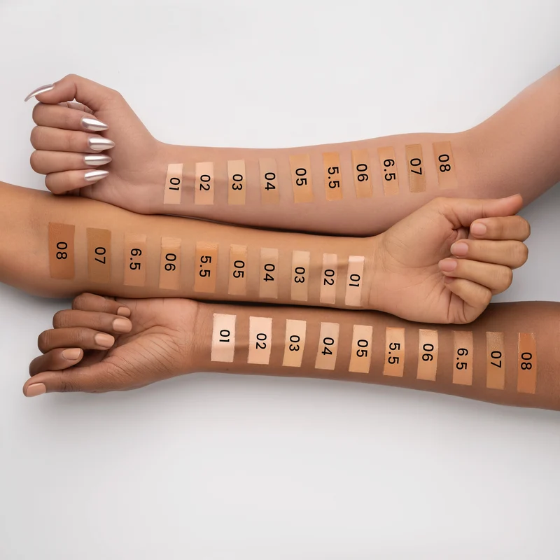 MARS High Coverage Foundation With SPF 50PA++++ UVA/UVB (40ml) - 02 - Image 3
