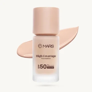 MARS High Coverage Foundation With SPF 50PA++++ UVA/UVB (40ml) - 01