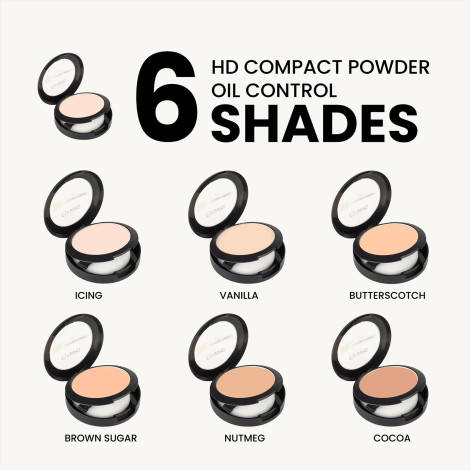 MARS HD Oil Control Compact Powder - 8g - Image 6